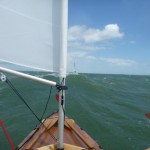 Exhilarating downwind sail from Cowes to Chichester Harbour